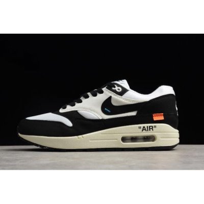 Nike Air Max 1 Beyaz / Siyah Koşu Ayakkabısı Türkiye - TZVK4T6F